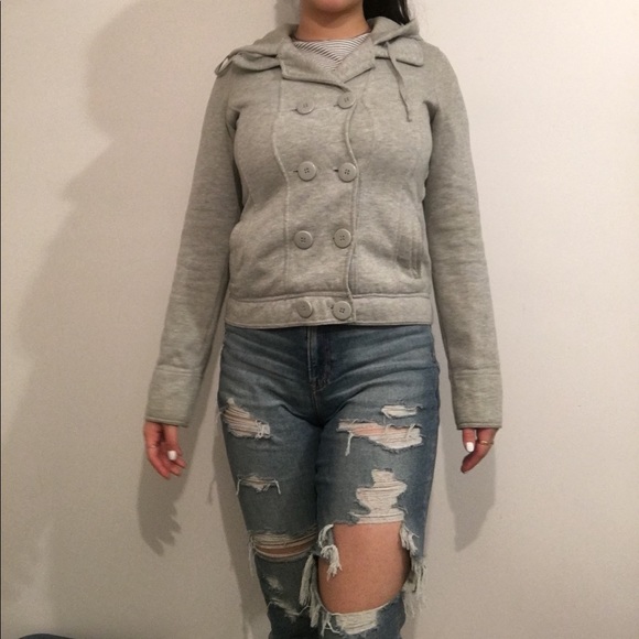 Bluenotes Double-Breasted Jacket in Heather Grey - Picture 3 of 12